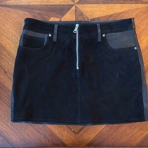 Hudson suede and leather skirt. Very good condition - size 27